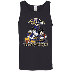 Mickey Mouse Baltimore Ravens American Football Nfl Sports Shirt Men Cotton Tank Men Cotton Tank - amzapparel