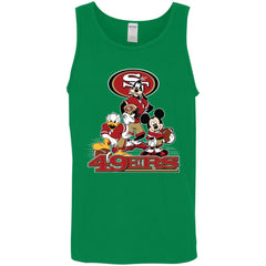 Mickey Mouse San Francisco 49ers American Football Nfl Sports Shirt Men Cotton Tank Men Cotton Tank - amzapparel