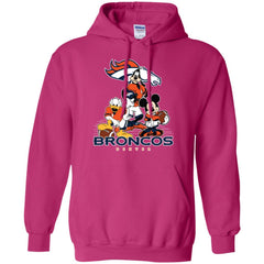 Mickey Mouse Denver Broncos American Football Nfl Sports Shirt Pullover Hoodie Sweatshirt Pullover Hoodie Sweatshirt - amzapparel