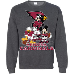 Mickey Mouse Arizona Cardinals American Football Nfl Sports Shirt Crewneck Pullover Sweatshirt Crewneck Pullover Sweatshirt - amzapparel