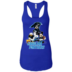 Mickey Mouse Carolina Panthers American Football Nfl Sports Shirt Women Tank Top Women Tank Top - amzapparel