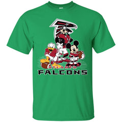 Mickey Mouse Atlanta Falcons American Football Nfl Sports Shirt Men Cotton T-Shirt Men Cotton T-Shirt - amzapparel
