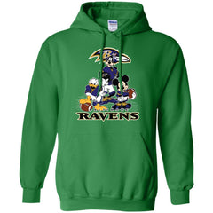 Mickey Mouse Baltimore Ravens American Football Nfl Sports Shirt Pullover Hoodie Sweatshirt Pullover Hoodie Sweatshirt - amzapparel