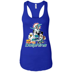 Mickey Mouse Miami Dolphins American Football Nfl Sports Shirt Women Tank Top Women Tank Top - amzapparel