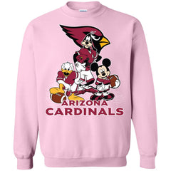 Mickey Mouse Arizona Cardinals American Football Nfl Sports Shirt Crewneck Pullover Sweatshirt Crewneck Pullover Sweatshirt - amzapparel