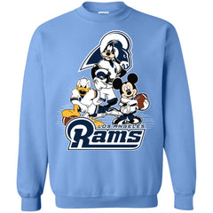 Mickey Mouse Los Angeles Rams American Football Nfl Sports Shirt Crewneck Pullover Sweatshirt Crewneck Pullover Sweatshirt - amzapparel