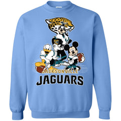 Mickey Mouse Jacksonville Jaguar American Football Nfl Sports Shirt Crewneck Pullover Sweatshirt Crewneck Pullover Sweatshirt - amzapparel