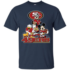 Mickey Mouse San Francisco 49ers American Football Nfl Sports Shirt Men Cotton T-Shirt Men Cotton T-Shirt - amzapparel