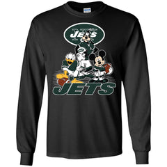 Mickey Mouse New York Jets American Football Nfl Sports Shirt Men Long Sleeve Shirt Men Long Sleeve Shirt - amzapparel