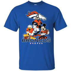 Mickey Mouse Denver Broncos American Football Nfl Sports Shirt Men Cotton T-Shirt Men Cotton T-Shirt - amzapparel