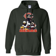 Mickey Mouse Chicago Bears American Football Nfl Sports Shirt Pullover Hoodie Sweatshirt Pullover Hoodie Sweatshirt - amzapparel