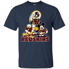 Mickey Mouse Washington Redskins American Football Nfl Sports Shirt Men Cotton T-Shirt Men Cotton T-Shirt - amzapparel
