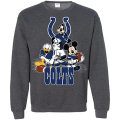 Mickey Mouse Indianapolis Colts American Football Nfl Sports Shirt Crewneck Pullover Sweatshirt Crewneck Pullover Sweatshirt - amzapparel