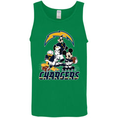 Mickey Mouse Los Angeles Chargers American Football Nfl Sports Shirt Men Cotton Tank Men Cotton Tank - amzapparel