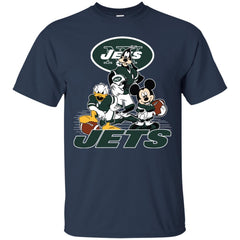 Mickey Mouse New York Jets American Football Nfl Sports Shirt Men Cotton T-Shirt Men Cotton T-Shirt - amzapparel