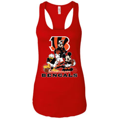 Mickey Mouse Cincinnati Bengals American Football Nfl Sports Shirt Women Tank Top Women Tank Top - amzapparel