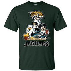 Mickey Mouse Jacksonville Jaguar American Football Nfl Sports Shirt Men Cotton T-Shirt Men Cotton T-Shirt - amzapparel