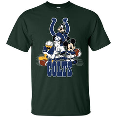 Mickey Mouse Indianapolis Colts American Football Nfl Sports Shirt Men Cotton T-Shirt Men Cotton T-Shirt - amzapparel