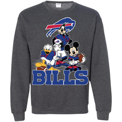 Mickey Mouse Buffalo Bills American Football Nfl Sports Shirt Crewneck Pullover Sweatshirt Crewneck Pullover Sweatshirt - amzapparel