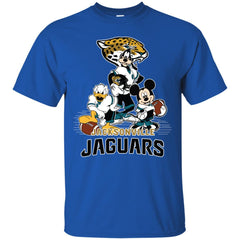 Mickey Mouse Jacksonville Jaguar American Football Nfl Sports Shirt Men Cotton T-Shirt Men Cotton T-Shirt - amzapparel