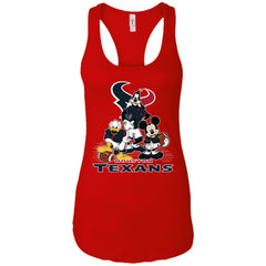 Mickey Mouse Houston Texans American Football Nfl Sports Shirt Women Tank Top Women Tank Top - amzapparel