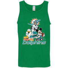 Mickey Mouse Miami Dolphins American Football Nfl Sports Shirt Men Cotton Tank Men Cotton Tank - amzapparel