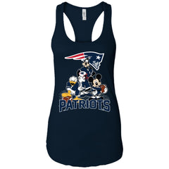 Mickey Mouse New England Patriots American Football Nfl Sports Shirt Women Tank Top Women Tank Top - amzapparel