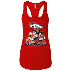 Mickey Mouse Denver Broncos American Football Nfl Sports Shirt Women Tank Top Women Tank Top - amzapparel