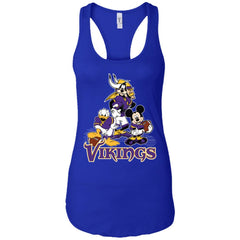 Mickey Mouse Minnesota Vikings American Football Nfl Sports Shirt Women Tank Top Women Tank Top - amzapparel