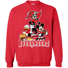 Mickey Mouse Tampa Bay Buccaneers American Football Nfl Sports Shirt Crewneck Pullover Sweatshirt Crewneck Pullover Sweatshirt - amzapparel