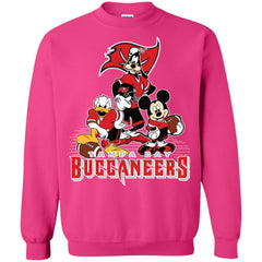 Mickey Mouse Tampa Bay Buccaneers American Football Nfl Sports Shirt Crewneck Pullover Sweatshirt Crewneck Pullover Sweatshirt - amzapparel