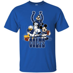 Mickey Mouse Indianapolis Colts American Football Nfl Sports Shirt Men Cotton T-Shirt Men Cotton T-Shirt - amzapparel