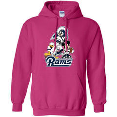 Mickey Mouse Los Angeles Rams American Football Nfl Sports Shirt Pullover Hoodie Sweatshirt Pullover Hoodie Sweatshirt - amzapparel