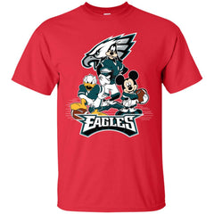 Mickey Mouse Philadelphia Eagle American Football Nfl Sports Shirt Men Cotton T-Shirt Men Cotton T-Shirt - amzapparel