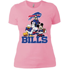 Mickey Mouse Buffalo Bills American Football Nfl Sports Shirt Women Cotton T-Shirt Women Cotton T-Shirt - amzapparel