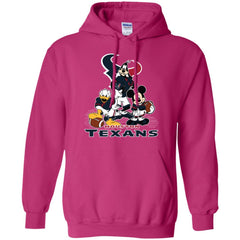 Mickey Mouse Houston Texans American Football Nfl Sports Shirt Pullover Hoodie Sweatshirt Pullover Hoodie Sweatshirt - amzapparel