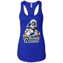 Mickey Mouse Los Angeles Rams American Football Nfl Sports Shirt Women Tank Top Women Tank Top - amzapparel