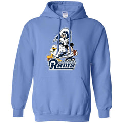 Mickey Mouse Los Angeles Rams American Football Nfl Sports Shirt Pullover Hoodie Sweatshirt Pullover Hoodie Sweatshirt - amzapparel