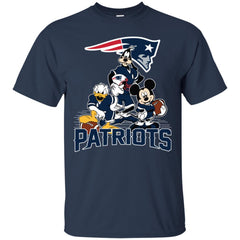 Mickey Mouse New England Patriots American Football Nfl Sports Shirt Men Cotton T-Shirt Men Cotton T-Shirt - amzapparel