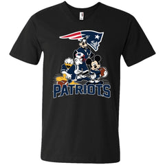Mickey Mouse New England Patriots American Football Nfl Sports Shirt Men V-Neck T-Shirt Men V-Neck T-Shirt - amzapparel