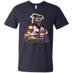 Mickey Mouse Atlanta Falcons American Football Nfl Sports Shirt Men V-Neck T-Shirt Men V-Neck T-Shirt - amzapparel