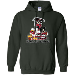 Mickey Mouse Atlanta Falcons American Football Nfl Sports Shirt Pullover Hoodie Sweatshirt Pullover Hoodie Sweatshirt - amzapparel