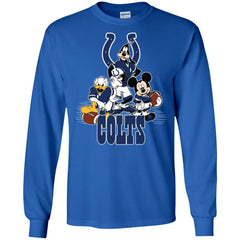 Mickey Mouse Indianapolis Colts American Football Nfl Sports Shirt Men Long Sleeve Shirt Men Long Sleeve Shirt - amzapparel