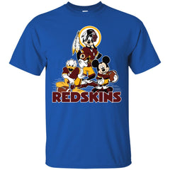 Mickey Mouse Washington Redskins American Football Nfl Sports Shirt Men Cotton T-Shirt Men Cotton T-Shirt - amzapparel
