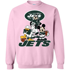 Mickey Mouse New York Jets American Football Nfl Sports Shirt Crewneck Pullover Sweatshirt Crewneck Pullover Sweatshirt - amzapparel