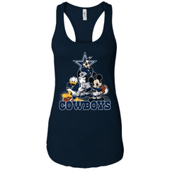 Mickey Mouse Dallas Cowboys American Football Nfl Sports Shirt Women Tank Top Women Tank Top - amzapparel