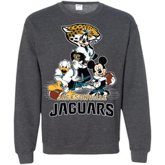 Mickey Mouse Jacksonville Jaguar American Football Nfl Sports Shirt Crewneck Pullover Sweatshirt Crewneck Pullover Sweatshirt - amzapparel