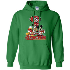 Mickey Mouse San Francisco 49ers American Football Nfl Sports Shirt Pullover Hoodie Sweatshirt Pullover Hoodie Sweatshirt - amzapparel