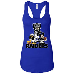Mickey Mouse Oakland Raiders American Football Nfl Sports Shirt Women Tank Top Women Tank Top - amzapparel