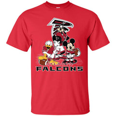 Mickey Mouse Atlanta Falcons American Football Nfl Sports Shirt Men Cotton T-Shirt Men Cotton T-Shirt - amzapparel